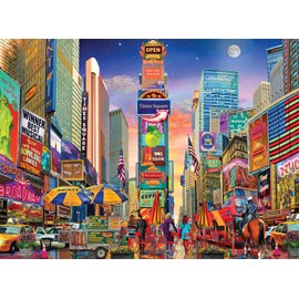 Buffalo Games - Times Square, NYC - Puzzle de 1000 Piezas                                                                                             