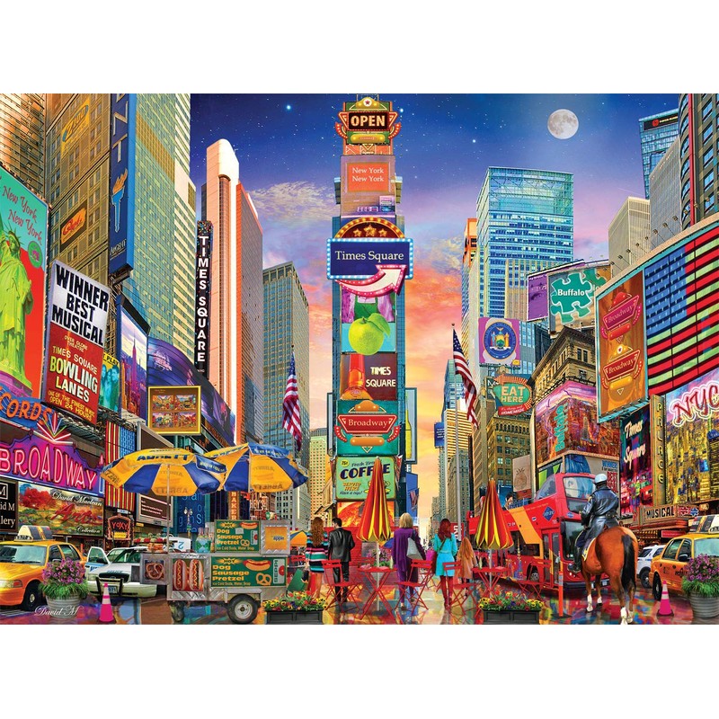 Buffalo Games - Times Square, NYC - Puzzle de 1000