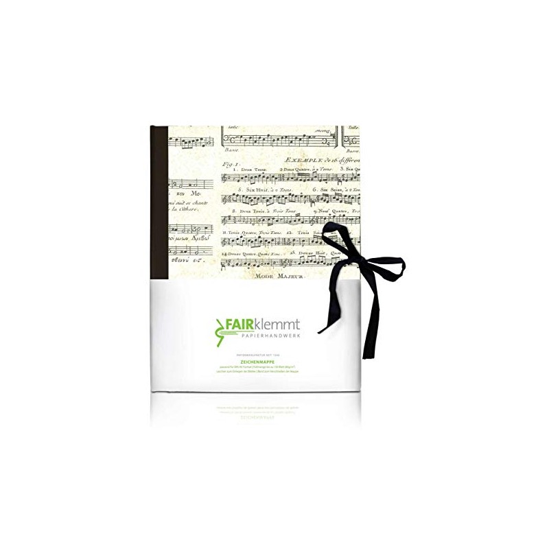 Binder Old Music Book – Black