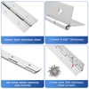 2Pack Piano Hinge 24 Inch x 2 Inch Wide Stainless
