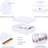 5 Row Trading Card Storage Box, 1 Pack Cardboard Storage