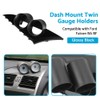 MAX COOL Dual Gauge Console Dashboard Pod 52mm Dashboard Holders