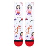 Stance Mulan By Estee socks (Small,Red)