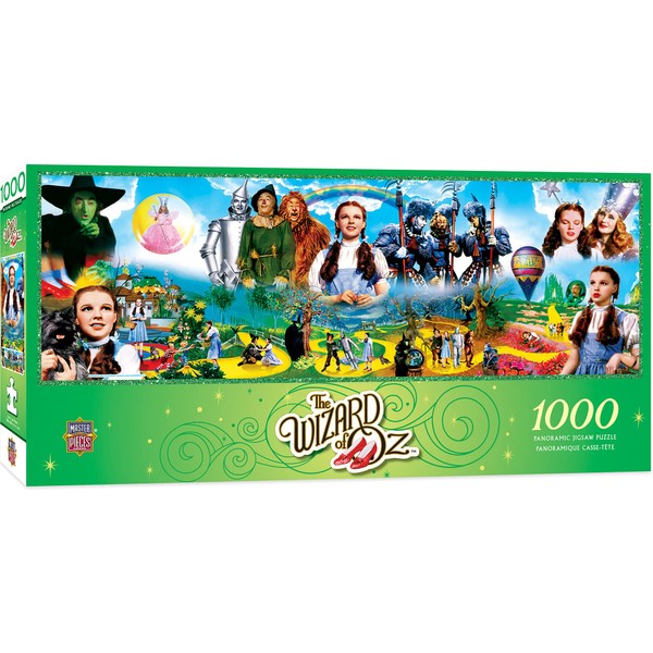MasterPieces 1000 Piece Jigsaw Puzzle for Adults – Wizard of Oz – 13"x39"