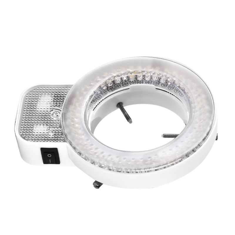 Microscope Camera 144 LED Beads Light Source Brightness Adjustable Ring