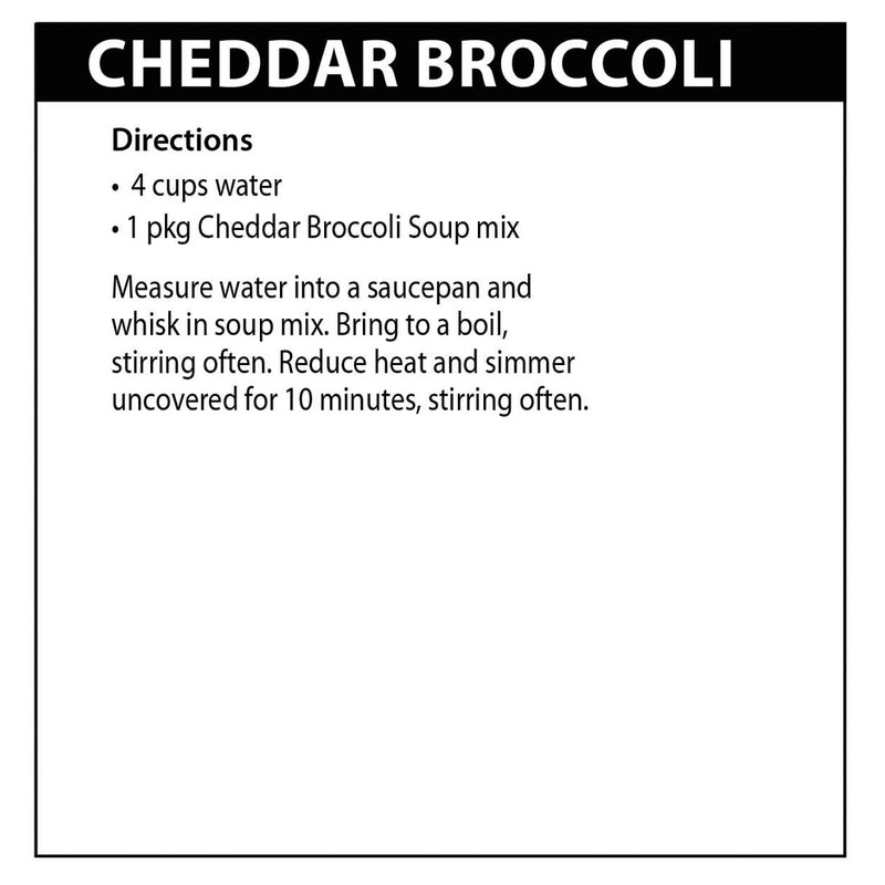 Rada Cheddar Broccoli Soup Mix, Made in USA