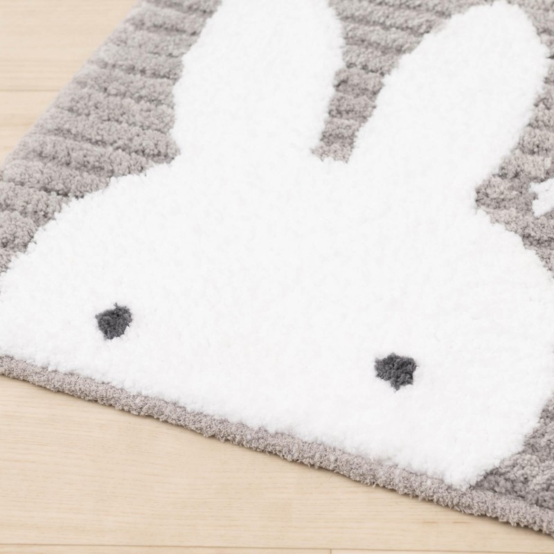 Senko 72655 Miffy Prima Miffy Toilet Mat, Approx. 22.8 x