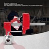 Butterfly Valve Lockout 4 Hole Adjustable 70mm‑210mm High Strength Butterfly