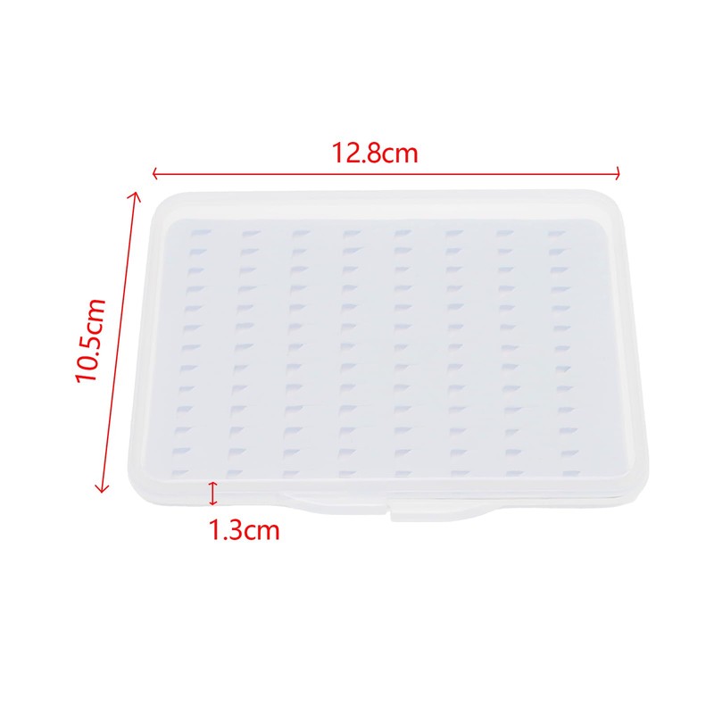 Bait Bait Bait Flies Fishing Lovers Box Clear Lures Lids