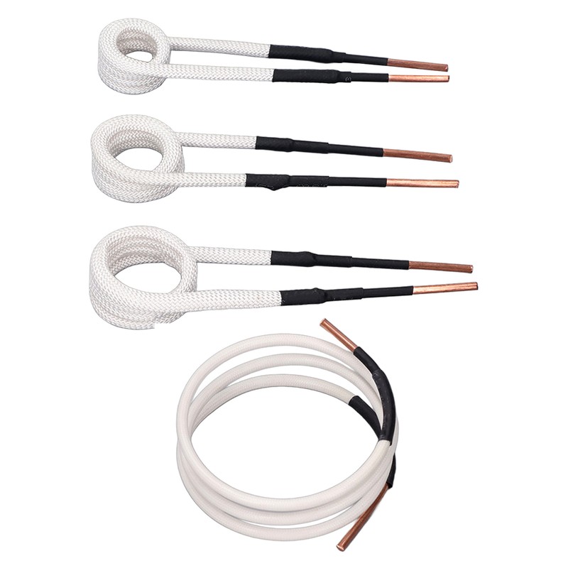 4PCS Induction Heater Coils 3.0mm Brass Core Electric Heat Induction