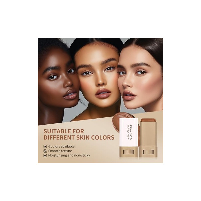 Unidades Sérum Belleza Barra Tinte Piel Base Maquillaje Sólida Color
