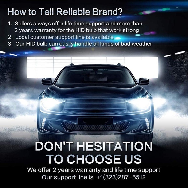 jingfei 2PCS D1C D1S D1R 8000K Ice Blue Car Headlight