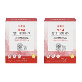 Barun Nutripet Rekaderm Altige Omega 3 dog and cat nutritional supplement, 30 tablets, 2 pcs / 바른뉴트리펫 레카덤 알티지 오메가3 강아지 고양이 영양제, 30정, 2개