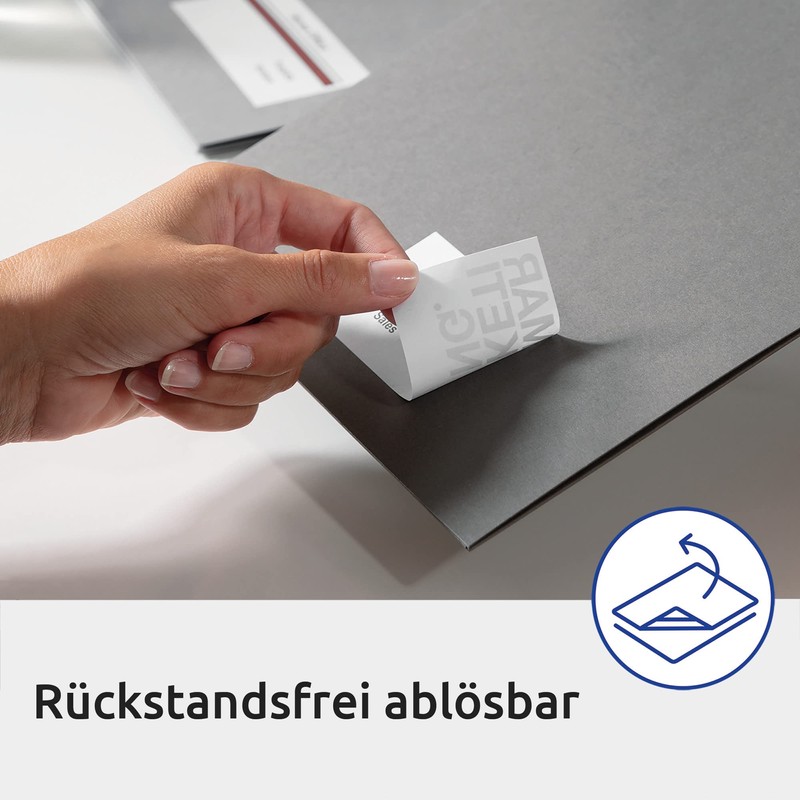 Avery L6040-20 Removable Mini Labels (45.7 x 21.2 mm Labels,