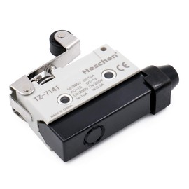 Heschen Horizontal Limit Switch Short Roller Lever Actuator Actuator AC 380V 10A Single Pole TZ-7141