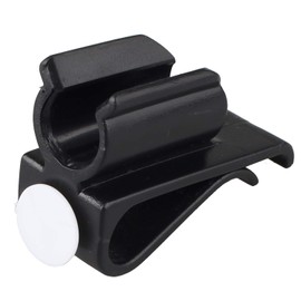 Futheda 5Pcs Golf Club Bag Clip On Putter Clamp Holder Putting Organizer with Ball Markers Accessories Black