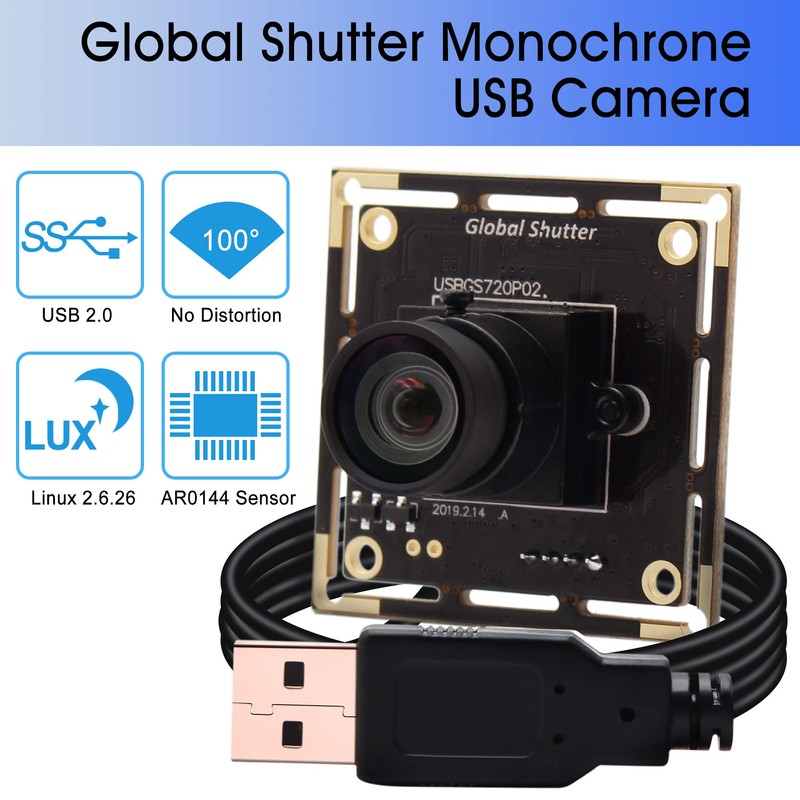 IFWATER Global Shutter USB Camera Module 720P 60fps High Speed
