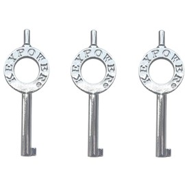 KeyPower (3) Tactical Universal Handcuff Keys Standard Issue Law Enforcement Hand Cuffs Keys