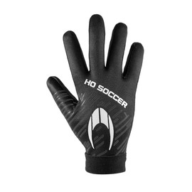 HO Soccer Field Player Unisex Adult Gamer Gloves, Black/White, L