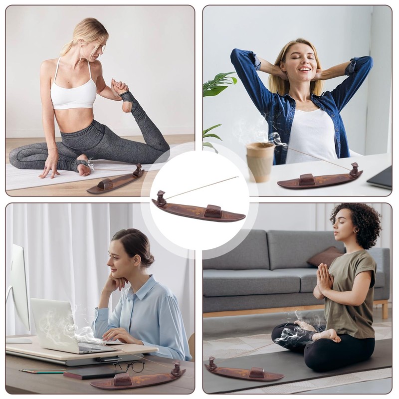 Keramischer Räucherstäbchenhalter