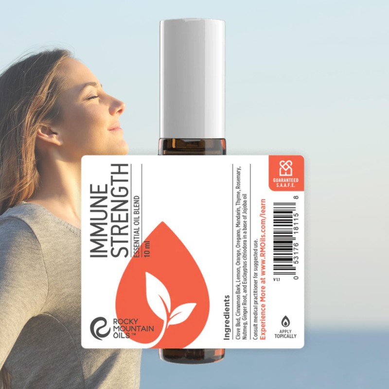Rocky Mountain Oils Immune Strength Essential Oil Blend Roll On