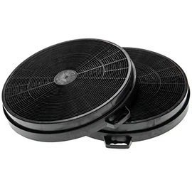 vhbw 2x activated carbon Filter compatible with Bosch DKE 635 A, DKE 635 ABR, DKE 635 ASD, DKE 635 B, DKE 635 CBR Cooker Hood, Carbon Fibres