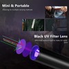 UV Flashlight 365nm & 395nm uv Light, Mini Powerful Rechargeable