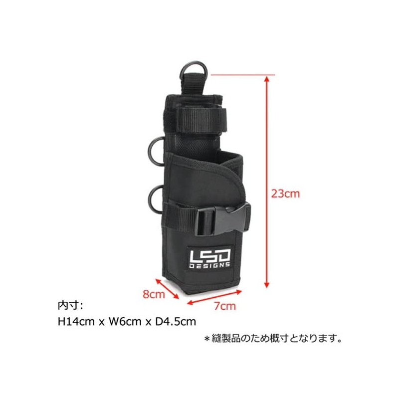 Love Soul Dream Rod Holder Wide Tuned Cordura Black #C