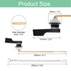 sourcing map Toilet Handle Replacement Kit, Universal Front Mount Toilet