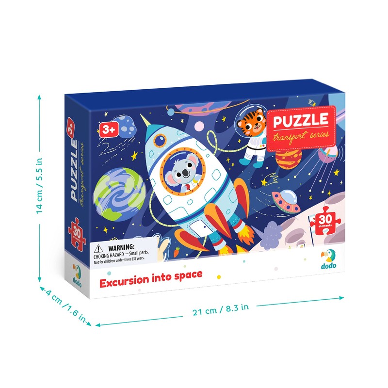 Dodo Educational Excursion into Space Puzzle 30 Pieces