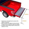 45" Foldable Pickup Truck Tailgate Ladder with Grab Handle, 360°