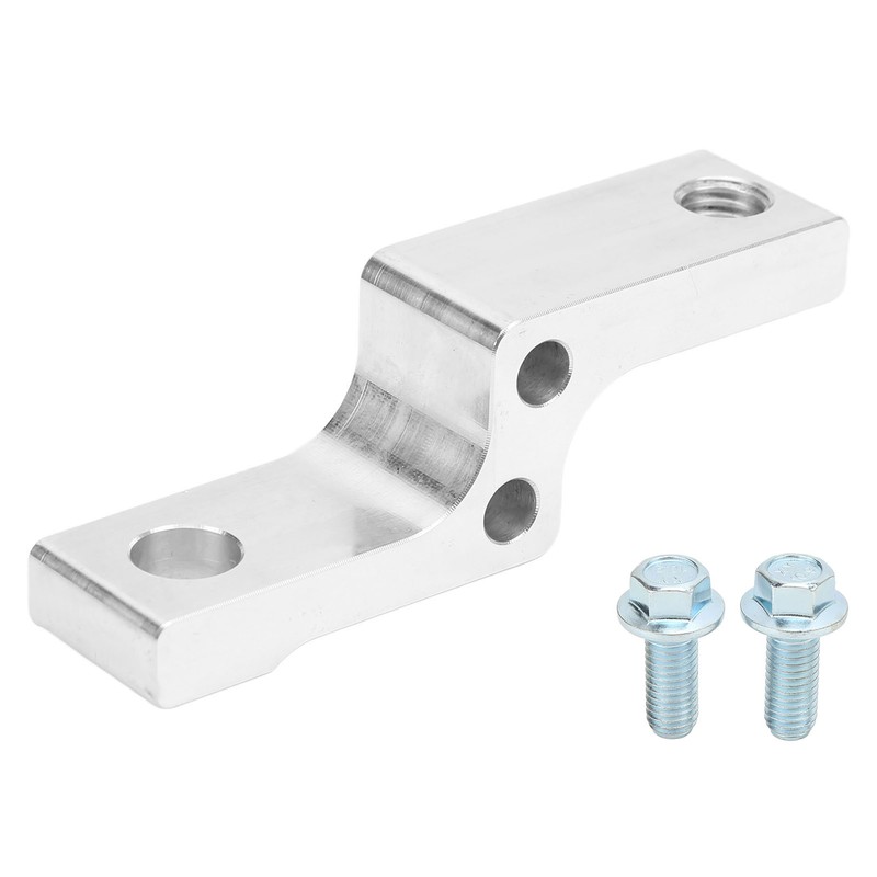 Billet Aluminum Transmission Dipstick Adapter Bracket for TH400 TH350 4L60E