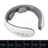 Heated TENS Neck Massager 9 Gears Vibration Rechargeable Electromagnetic Pulse