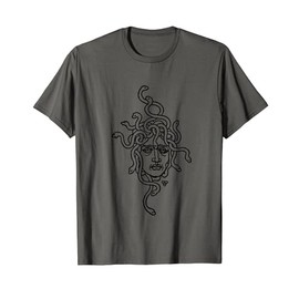 Medusa Head Snake Hair Greek mythology Monster T-Shirt