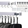 HEVOY Pull Out Pot Racks, Pot and Pan Organizer with