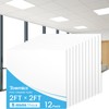 Toemics Ceiling Tile, 12 Pack Drop Ceiling 2ft x 2ft