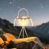 Solar Camping Lantern, 360° COB LED Rechargeable with Solar&Type-C, IP65