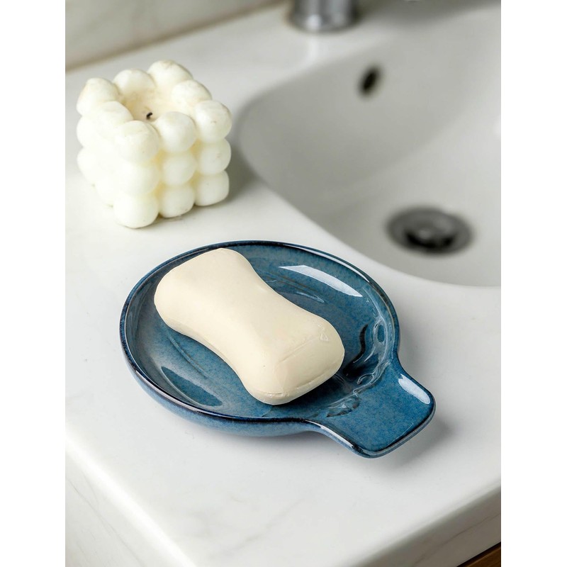 Seyatoo Ceramic Spoon Rest for Stove Top, Spoon Holder for