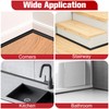 ToLanbbt Flexible Quarter Round Molding, 120 Inch Peel and Stick
