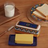 Bico Havana Ceramic Butter Dish with Lid, Butter Keeper for