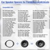 JAYUBIEN 5x7-6x8 to 6.5 Speaker Adapter Spacer for Ford Lincoln