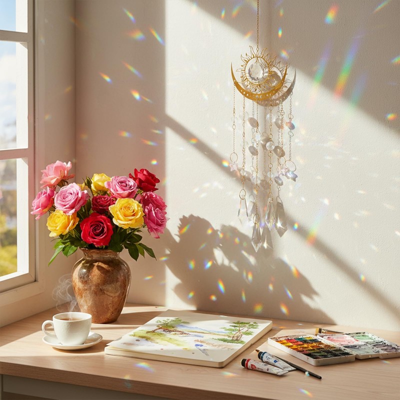 Crystal Suncatcher For Windows Hanging Sun Catcher