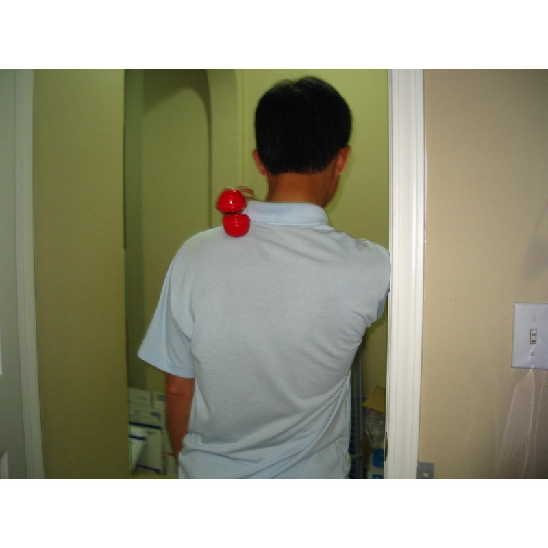 2 in 1 Plastic Back Scratch and Knock Body Massager