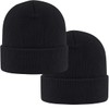 29 IYEBRAO Pack of 2 Classics Beanie Hat Men Women