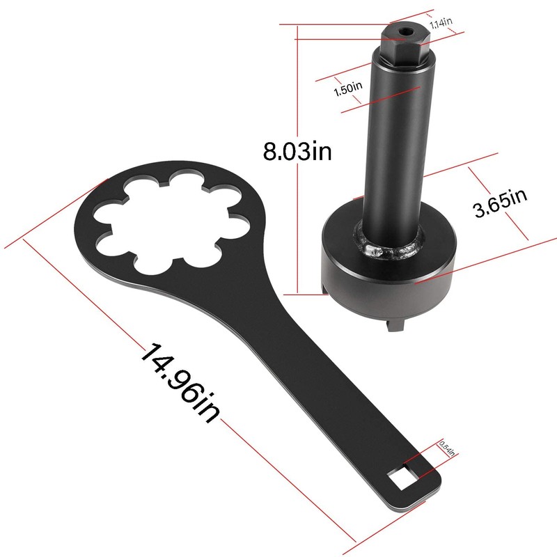 Sunluway Bearing Retainer Spanner Wrench & Carrier Retainer Nut Wrench