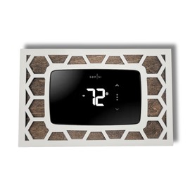 Emerson Sensi ST25 Thermostat Wall Plate Cover in Honeycomb Pattern