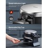 Yabano Belgian Waffle Maker - Professional Rotating Waffle Iron with