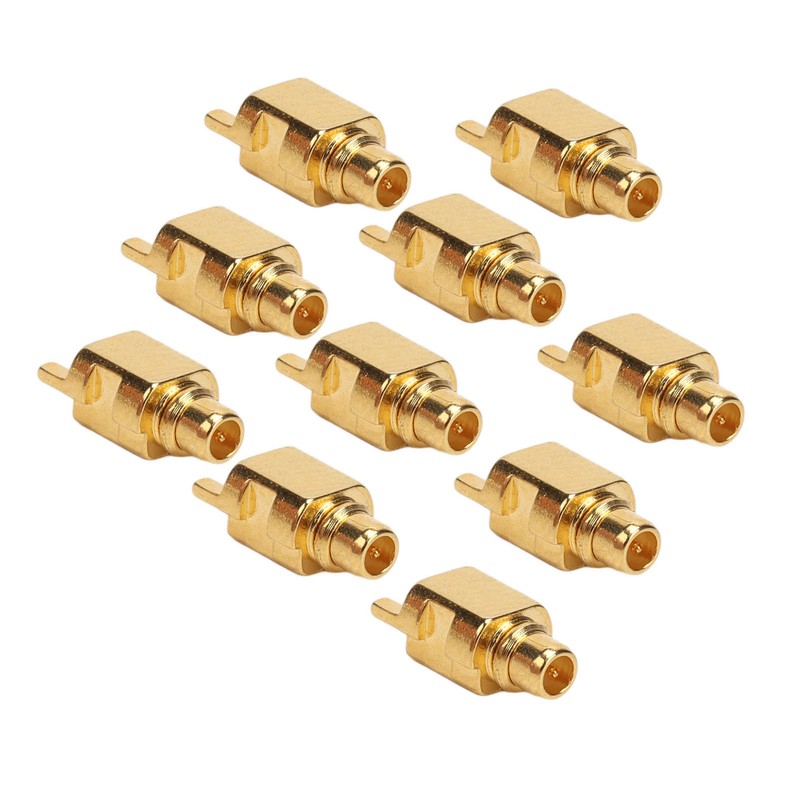 10Pcs MMCX JE Connector Solder 3 Pin for PCB Earphone