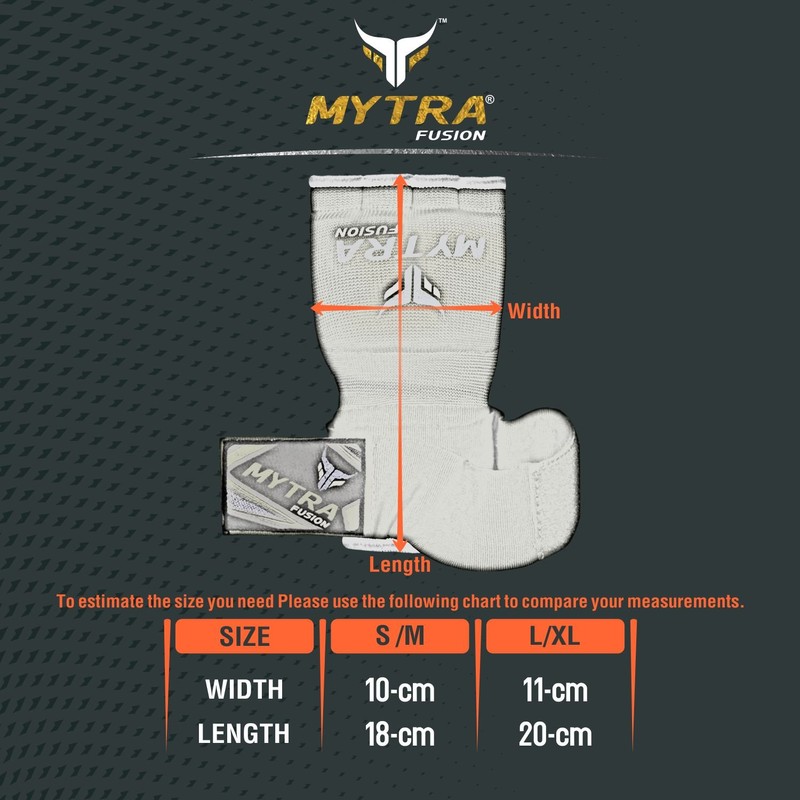 Mytra Boxing Inner Gloves Hand Wraps Protection Easy Wraps Gloves