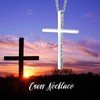TALYKONG Cross Necklace for Women I Can Do All The